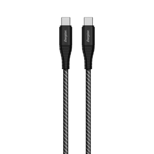 Energizer Ultimate – USB-C auf USB-C 100 W Verbindungskabel 2 m (schwarz)