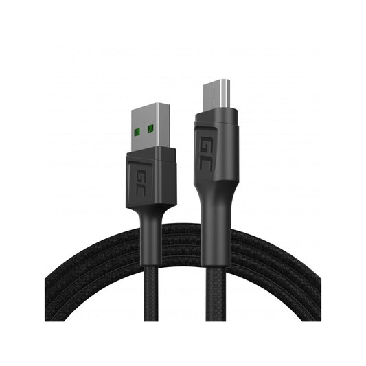 Kabel Green Cell GC PowerStream USB-A – Micro USB 120 cm Ultra Charge, QC 3.0