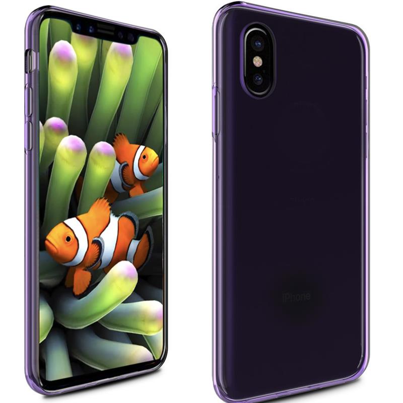 Zizo TPU-Hülle für iPhone X (Lila)