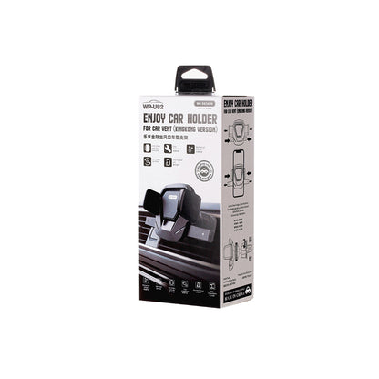 WEKOME WP-U82 King Kong Series - Mechanical car holder for phones 4.7"- 6.5" (Black)
