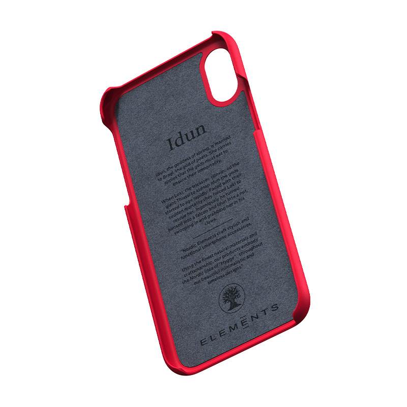 Nordic Elements Saeson Idun - Case for iPhone Xs / X (Red)