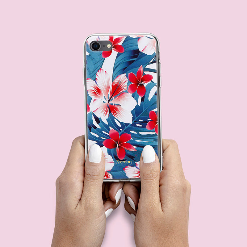 Crong Flower Case  Case for iPhone SE 2020 / 8 / 7 (pattern 03)