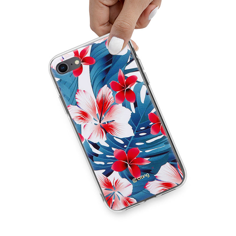 Crong Flower Case  Case for iPhone SE 2020 / 8 / 7 (pattern 03)