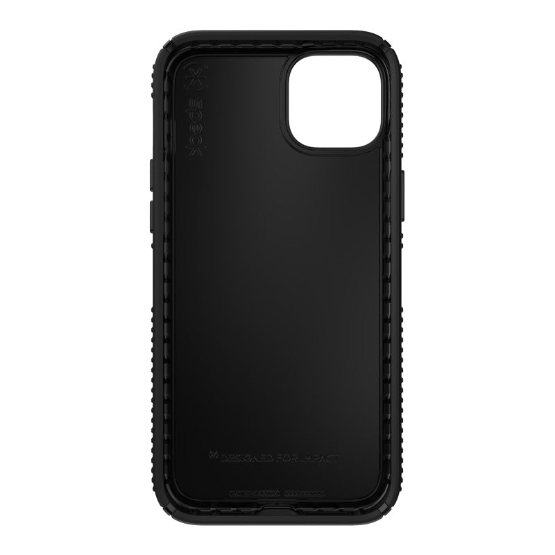 Presidio2 Grip - hoesje voor iPhone 15 Plus / 14 Plus met MICROBAN-coating (zwart / zwart / wit)