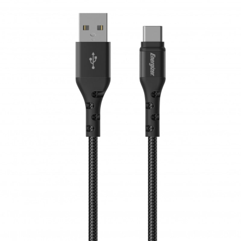 Energizer Ultimate - USB-A-zu-USB-C-Verbindungskabel 2 m (Schwarz)