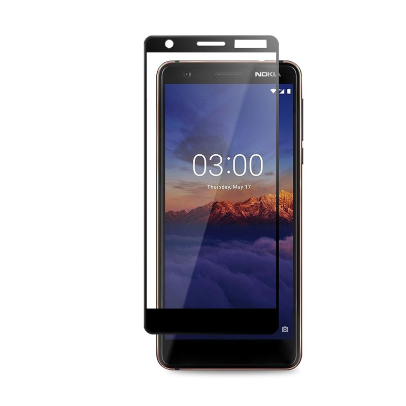 Crong 7D Nano Flexible Glass  Full Coverage Hybrid Screen Protector 9H Nokia 3.1