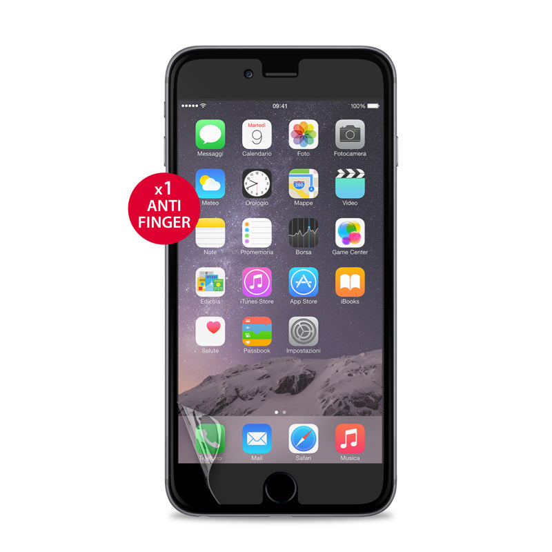 PURO Anti-vingerfolie voor het iPhone 6s Plus / iPhone 6 Plus scherm