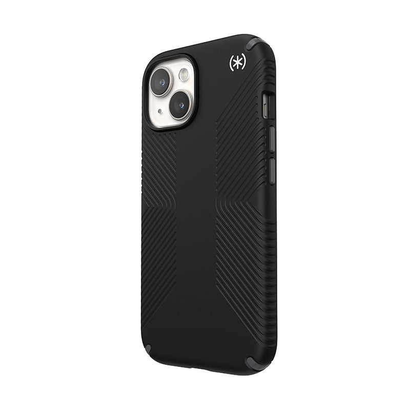 Speck Presidio2 Grip - Case for iPhone 15 / iPhone 14 / iPhone 13 (Black / Slate Grey / White)