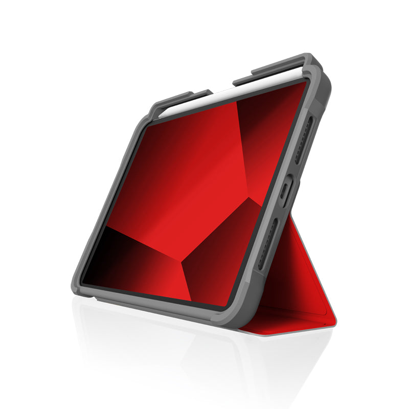 STM Dux Plus - Robuuste hoes voor iPad mini 6 (2021) (rood)