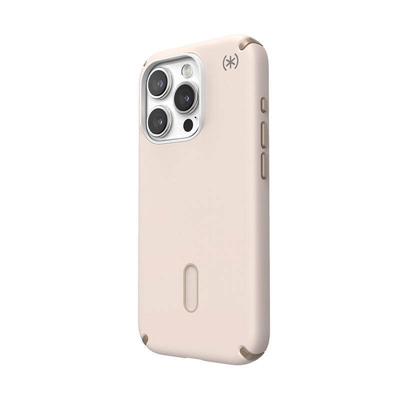 Speck Presidio2 Pro ClickLock & MagSafe - Case for iPhone 15 Pro (Bleached Bone / Heirloom Gold / Hazel Brown)