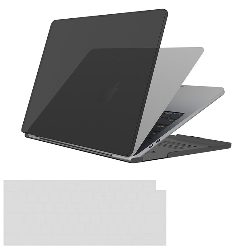 Case-Mate Snap-On Hardshell - MacBook Air 15" M2 (2023) hoes met toetsenbordoverlay (rook)