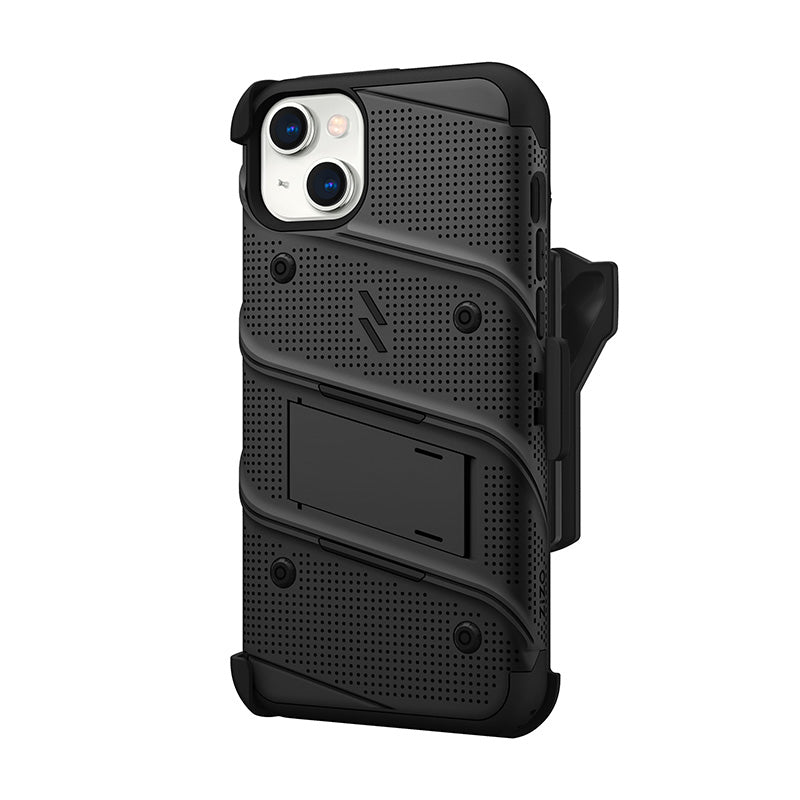 ZIZO BOLT Serie – Hülle für iPhone 14 Plus (Schwarz)