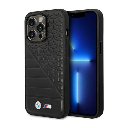 BMW Bi Pattern - Hülle für iPhone 14 Pro Max (Schwarz)