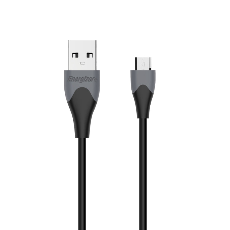 Energizer Classic - USB-A-zu-Micro-USB-Verbindungskabel 1,2 m (Schwarz)