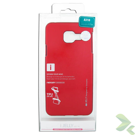 Mercury I-Jelly - Case voor Samsung Galaxy A3 (2016) (rood)