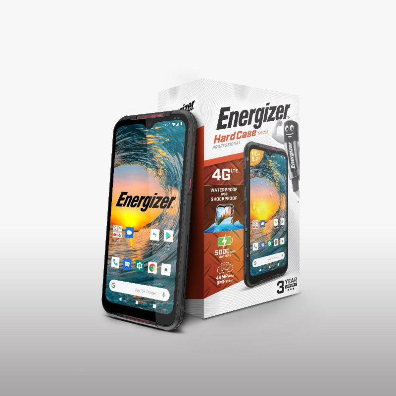 Energizer HardCase H620S – Smartphone 4 GB RAM 64 GB 6,2 Zoll 4G Dual Sim EU (Schwarz)