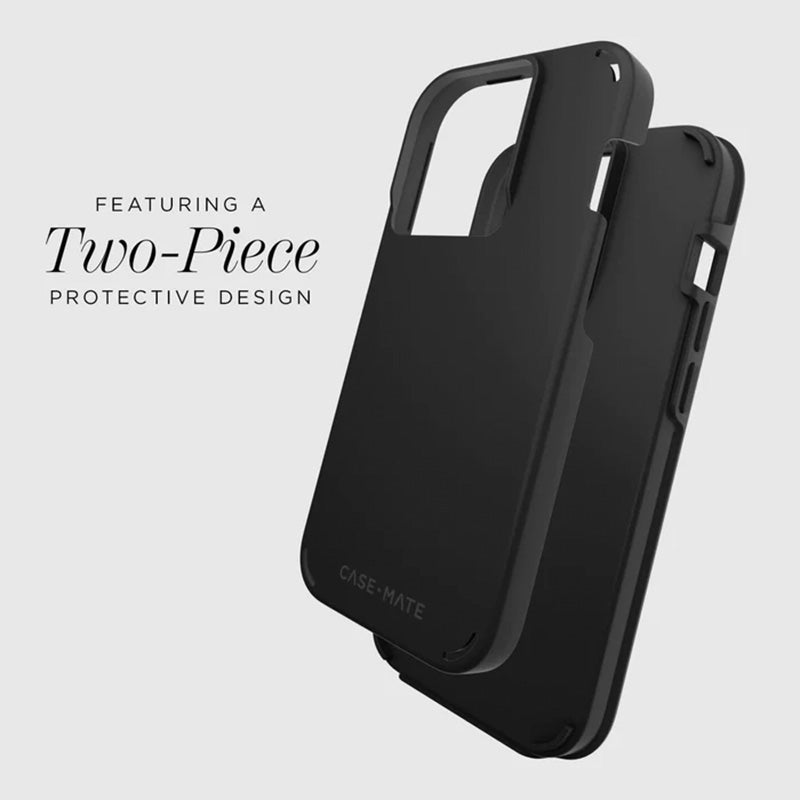 Case-Mate Tough Duo - iPhone 15 Pro Case (Black)