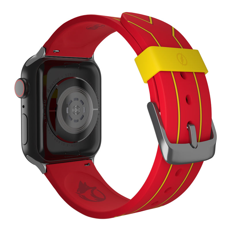 DC Comics - Band voor Apple Watch 38/40/41/42/44/45/49 mm (The Flash Tactical)