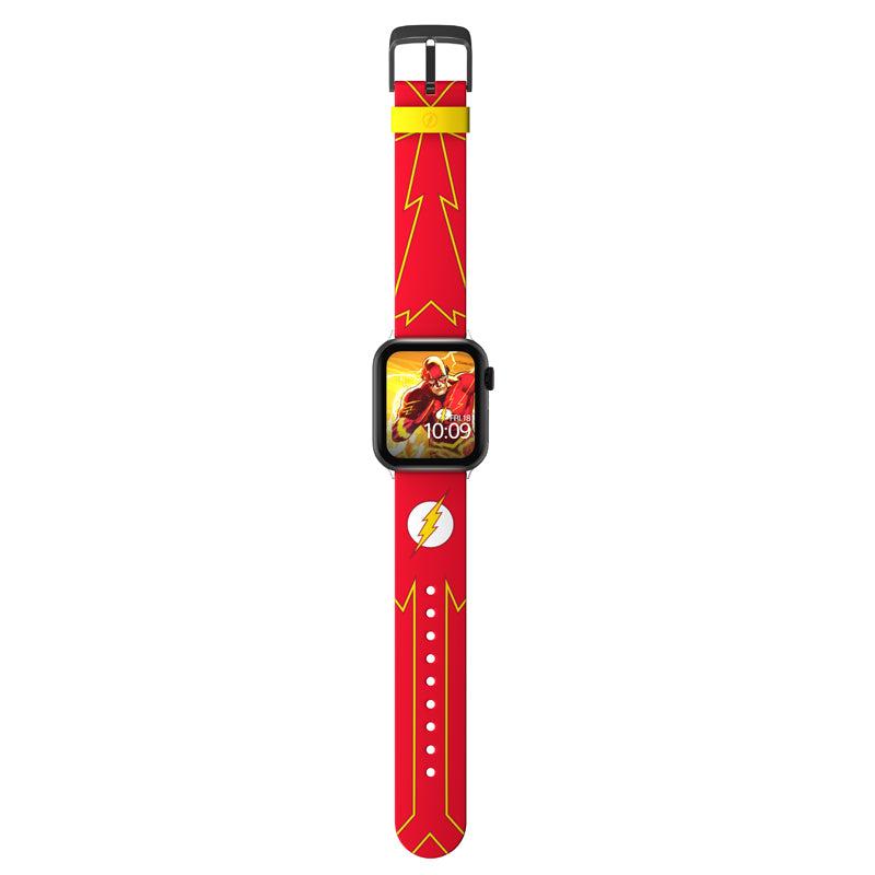 DC Comics - Band voor Apple Watch 38/40/41/42/44/45/49 mm (The Flash Tactical)