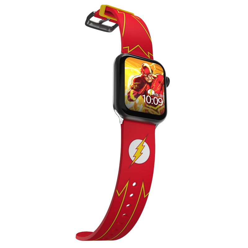 DC Comics - Band voor Apple Watch 38/40/41/42/44/45/49 mm (The Flash Tactical)