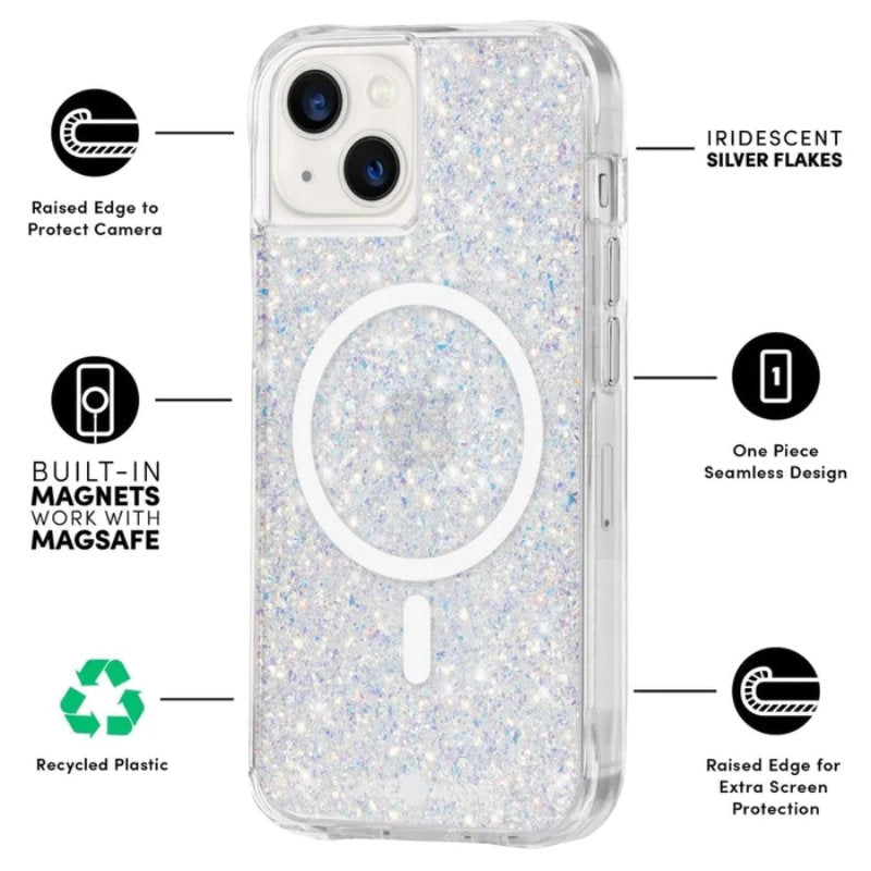 Case-Mate Twinkle MagSafe - Case for iPhone 13 (Stardust)