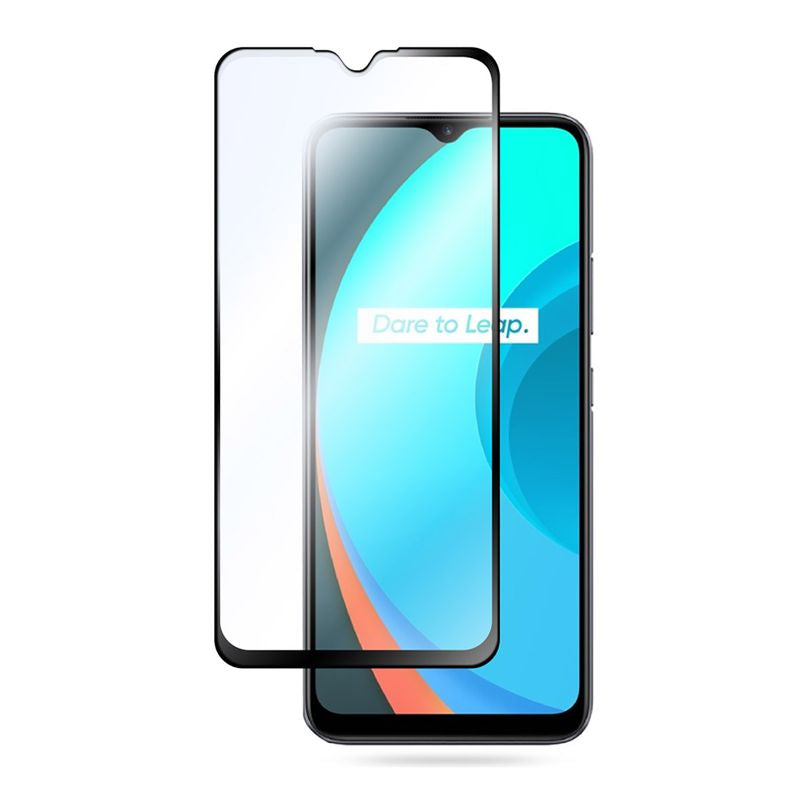 Crong 7D Nano Flexible Glass – Hybrid-Displayschutz mit vollständiger Abdeckung 9H Realme C11