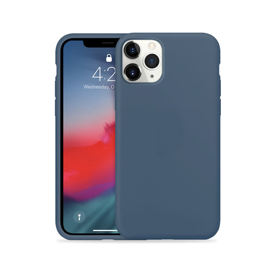 Crong Color Cover - Flexible Hülle für iPhone 11 Pro Max (Blau)