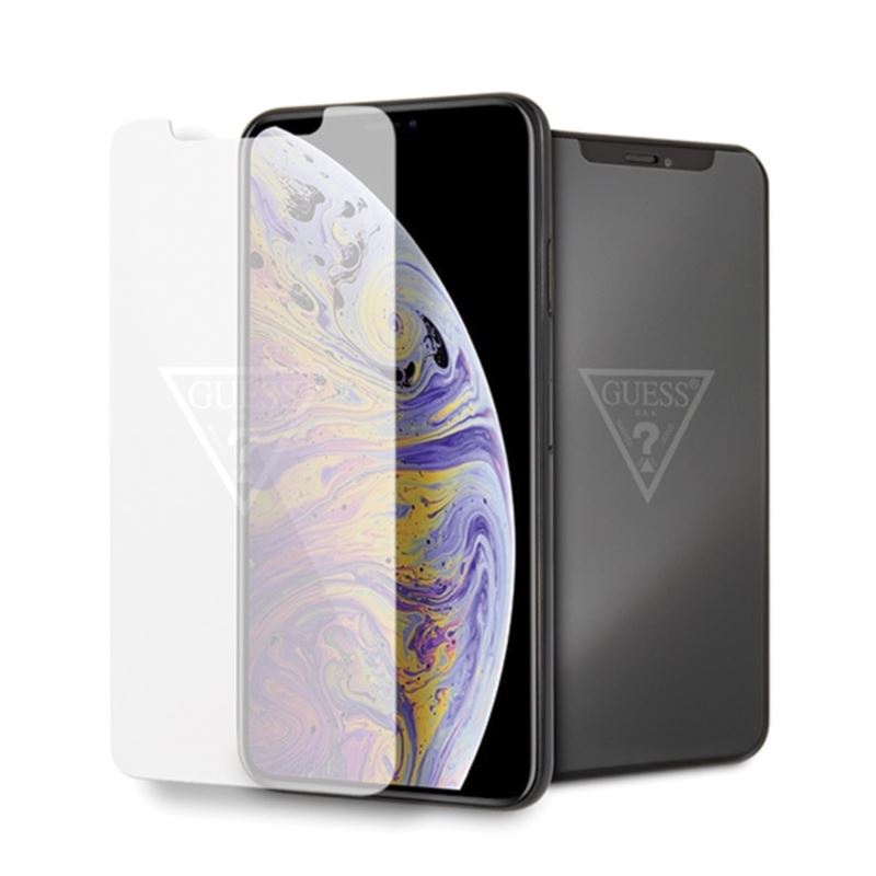 Guess Tempered Glass with invisible logo for iPhone Xs Max