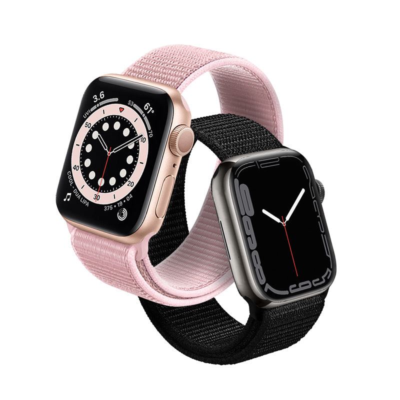 Crong Nylon Loop for Apple Watch 38/40/41mm (Powder Pink)