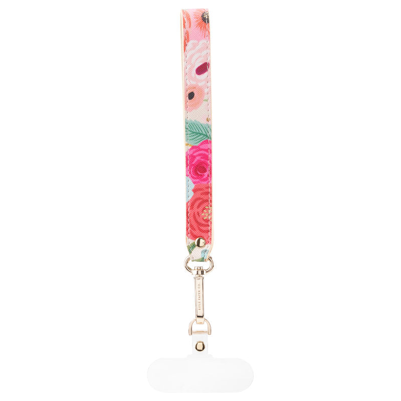 Rifle Paper Phone Wristlet – Universelles Telefonband (Garden Party Blush)