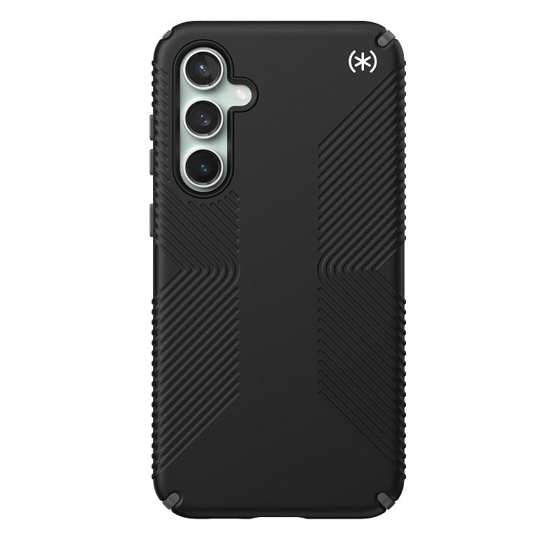 Speck Presidio2 Grip - Case for Samsung Galaxy S23 FE (Black/Black/White)