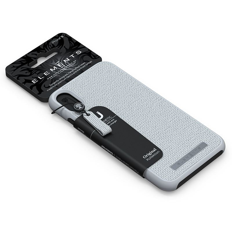 Nordic Elements Original Idun - Case for iPhone Xs Max (Light Grey)