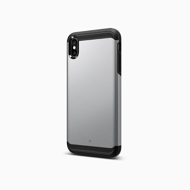 Caseology Legion Hülle für iPhone Xs Max (Silber)