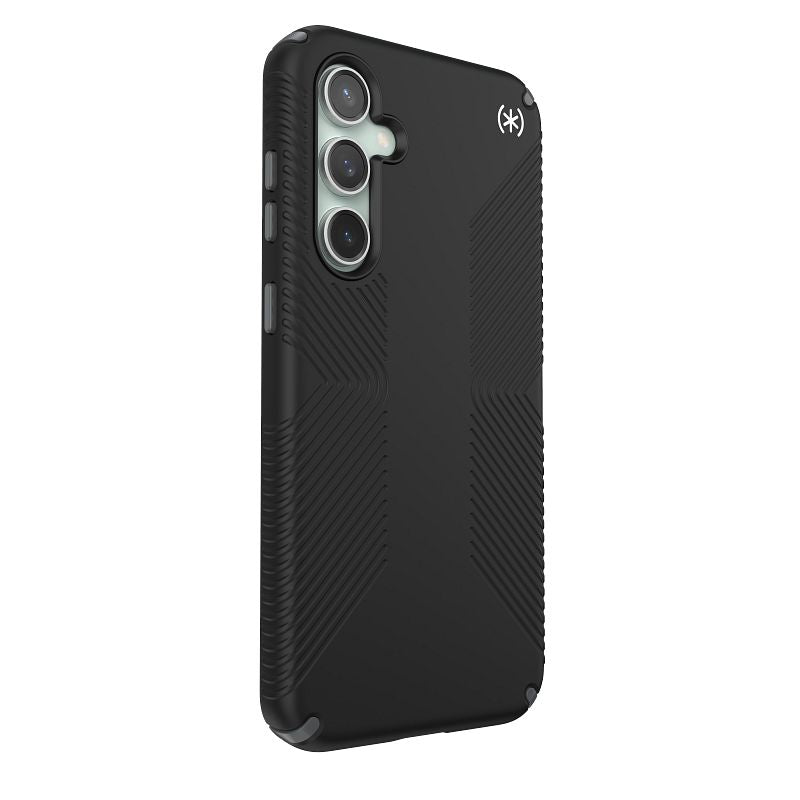 Speck Presidio2 Grip - Case for Samsung Galaxy S23 FE (Black/Black/White)