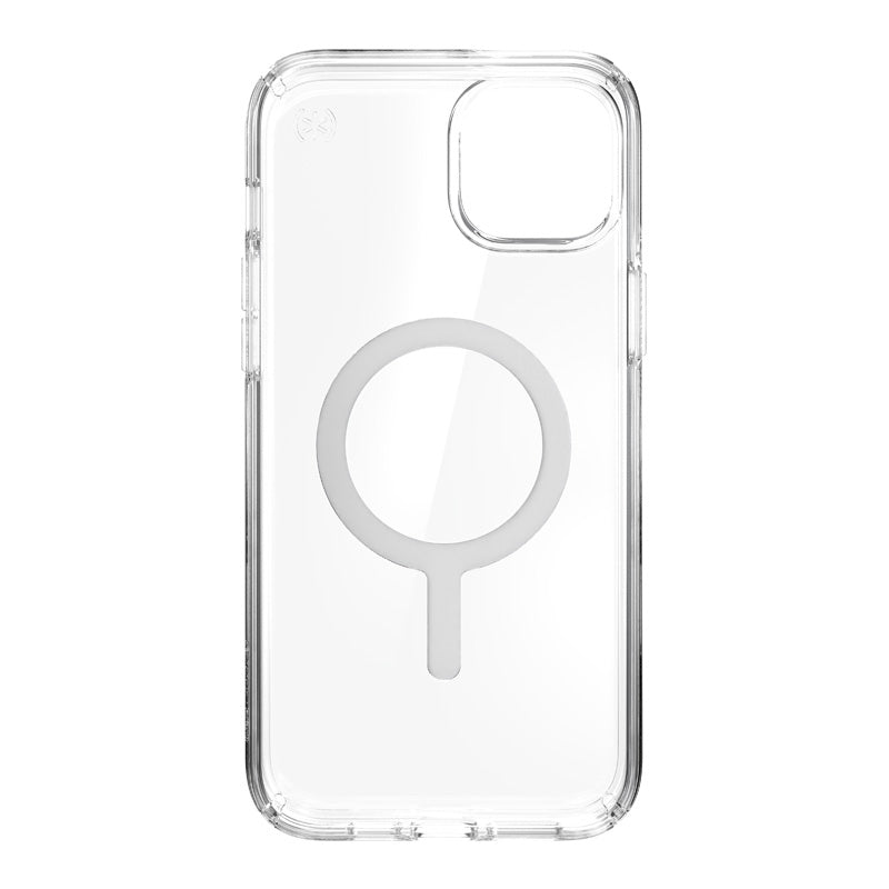 Speck Presidio Perfect-Clear + MagSafe – Hülle für iPhone 15 Plus / 14 Plus mit MICROBAN-Beschichtung (klar)