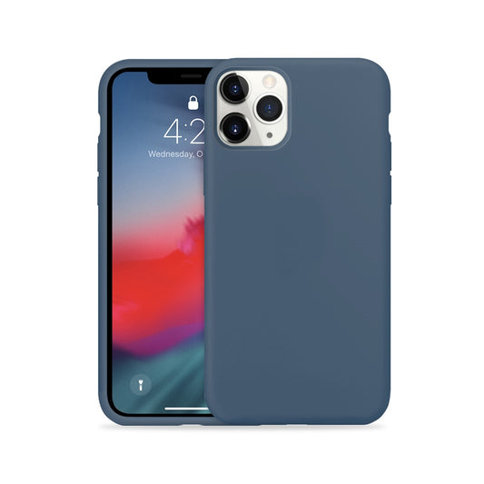 Crong Color Cover - Flexible Hülle für iPhone 11 Pro (Blau)