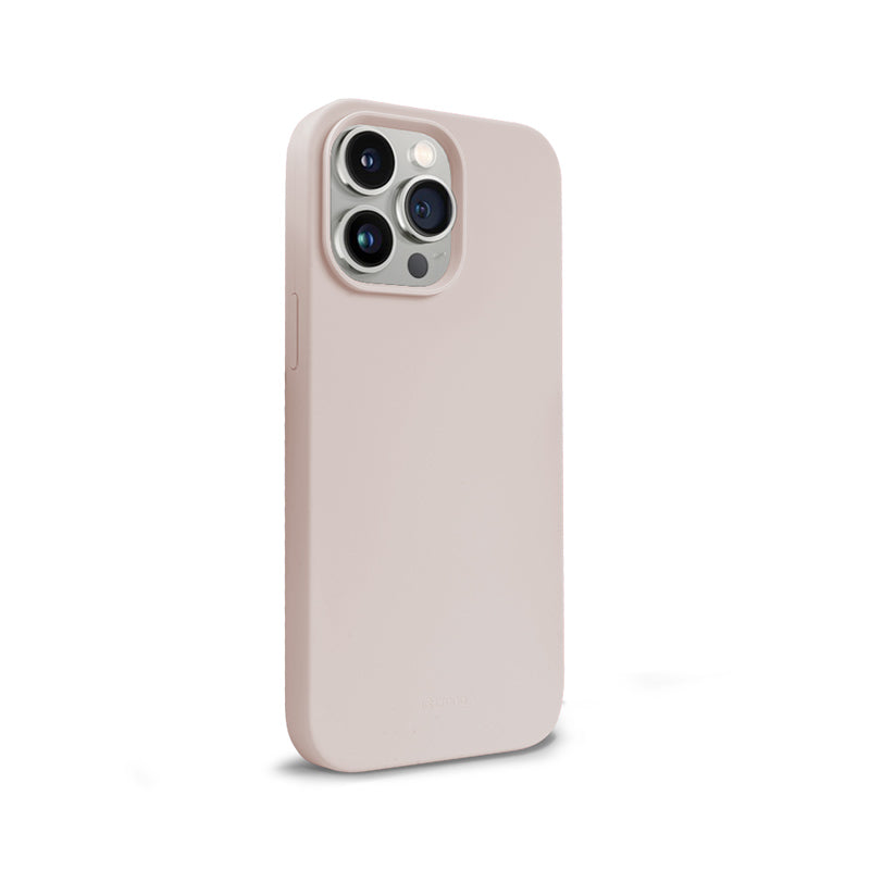 Crong Color Cover Liquid Silicone Case for iPhone 14 Pro (Sand Pink)