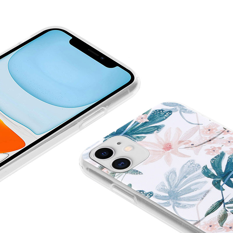 Crong Flower Case  Case for iPhone 11 (pattern 01)