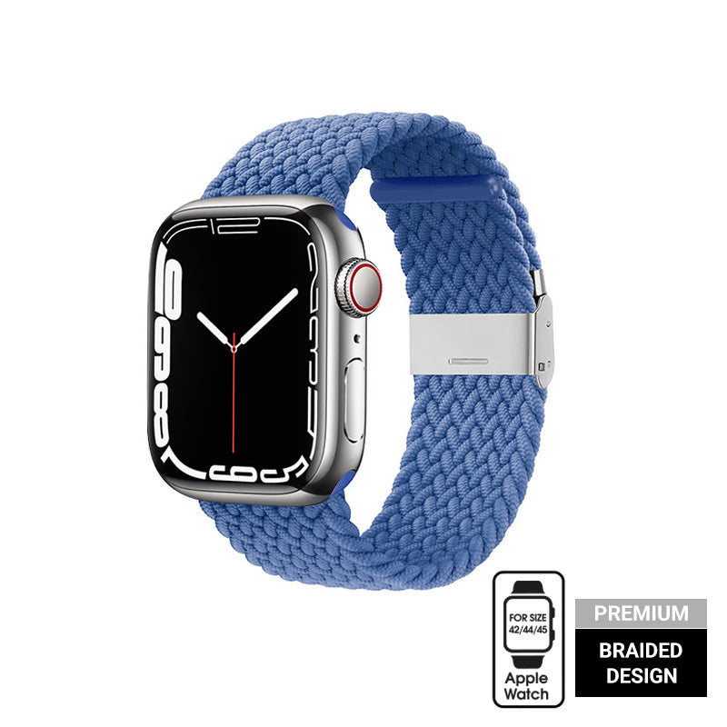 Crong Wave Band for Apple Watch 42/44/45/49 mm (Blue)