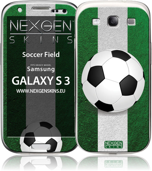 Nexgen-Skins mit 3D-Effekt für Samsung Galaxy S3 (Fußballfeld 3D)