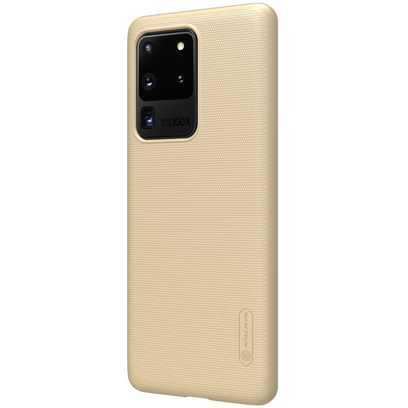 Nillkin Super Frosted Shield - hoesje voor Samsung Galaxy S20 Ultra (goud)