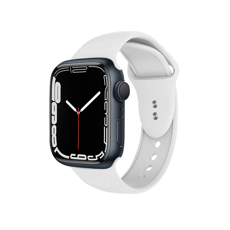 Crong Liquid Band for Apple Watch 42/44/45/49 mm (White)