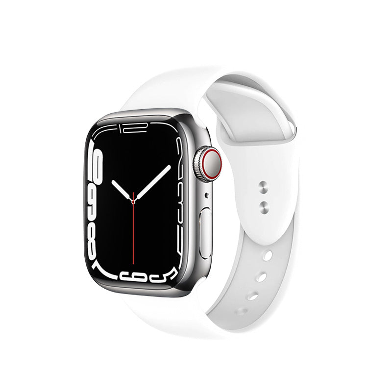 Crong Liquid Band for Apple Watch 42/44/45/49 mm (White)