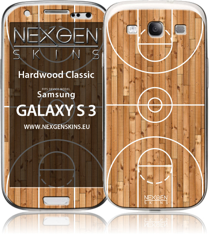 Nexgen Skins met 3D-effect voor Samsung Galaxy S3 (Hardwood Classic 3D)