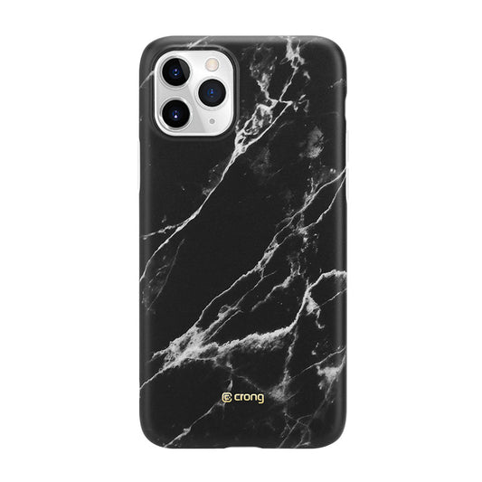 Crong Marble Case  Case for iPhone 11 Pro (Black)