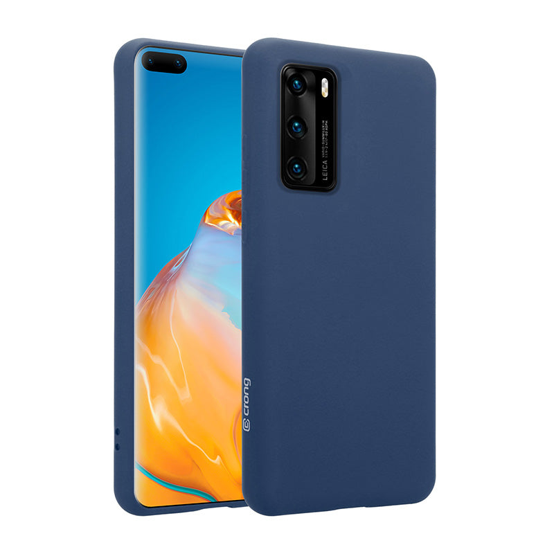 Crong Color Cover - Flexible Case for Huawei P40 (Blue)