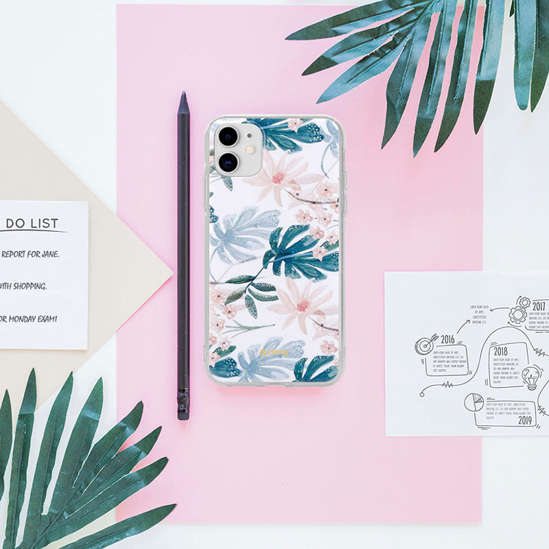 Crong Flower Case  Case for iPhone 11 (pattern 01)