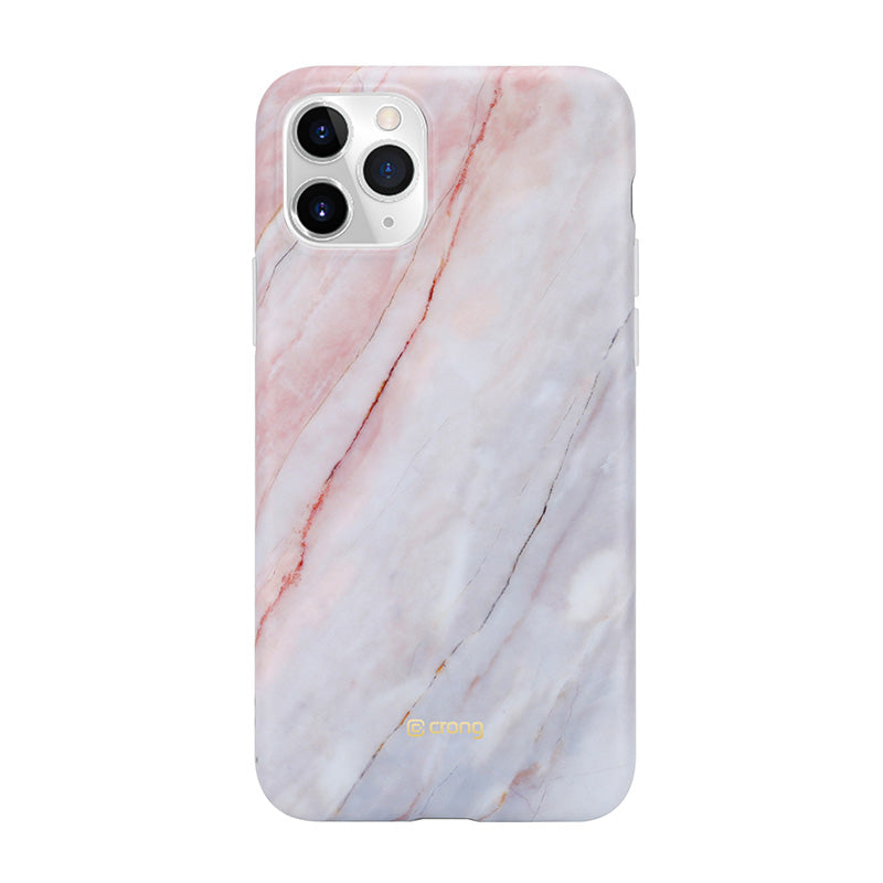 Crong Marble Case  Case for iPhone 11 Pro (Pink)