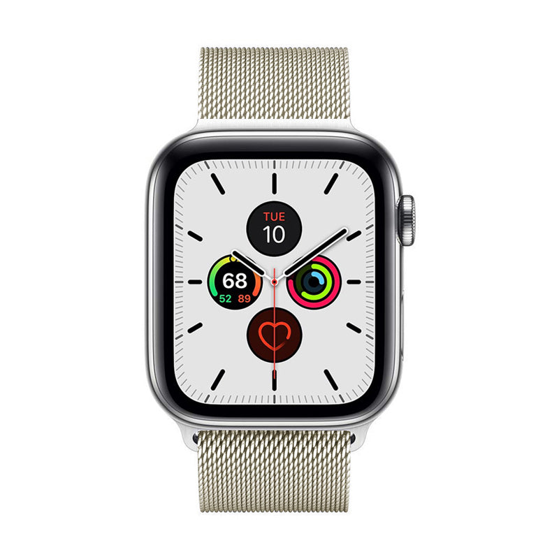 Crong Milano Staal voor Apple Watch 38/40/41 mm (Champagne)