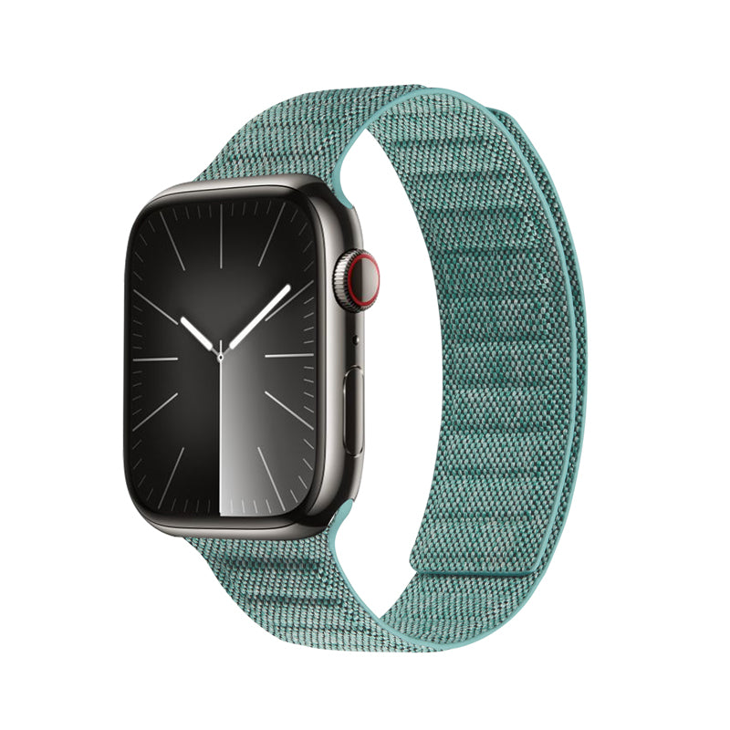 Crong Melange - Magnetic strap for Apple Watch 38/40/41 mm (turquoise melange)